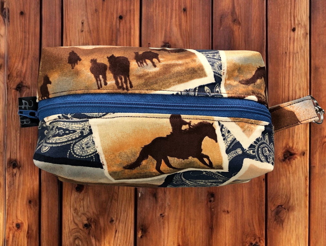 Cowboy Box Style Bag | Water-resistant | Small Size