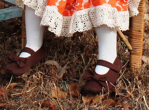 Hot Pink Shoes with Bows