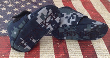 Load image into Gallery viewer, US Navy Camo Girl Shoes with Bows | Newborn size up to 24 Months