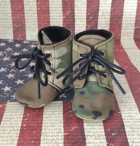 Army OCP Baby Combat Boots | Newborn size up to 4T