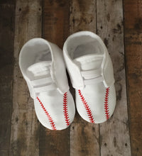 Load image into Gallery viewer, Baseball Baby Shoes | Newborn size up to 18 Months