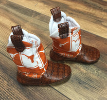 Load image into Gallery viewer, Texas Longhorns Baby Cowboy Boots | Newborn Size up to 24 Months