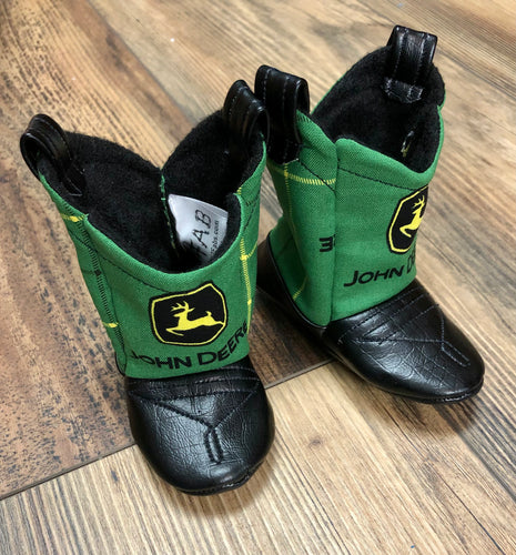 John Deere Baby Cowboy Boots | Newborn Size up to 24 Months