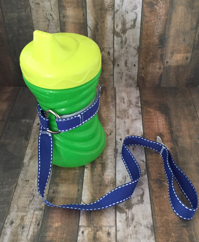 Royal Blue Sippy / Bottle / Toy Leash