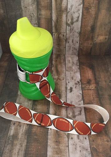 Football Sippy / Bottle / Toy Leash