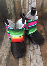 Load image into Gallery viewer, Serape Baby Cowboy Boots | Newborn Size up to 24 Months