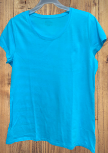 Turquoise Short Sleeve Shirt | Women's | Softball Themed